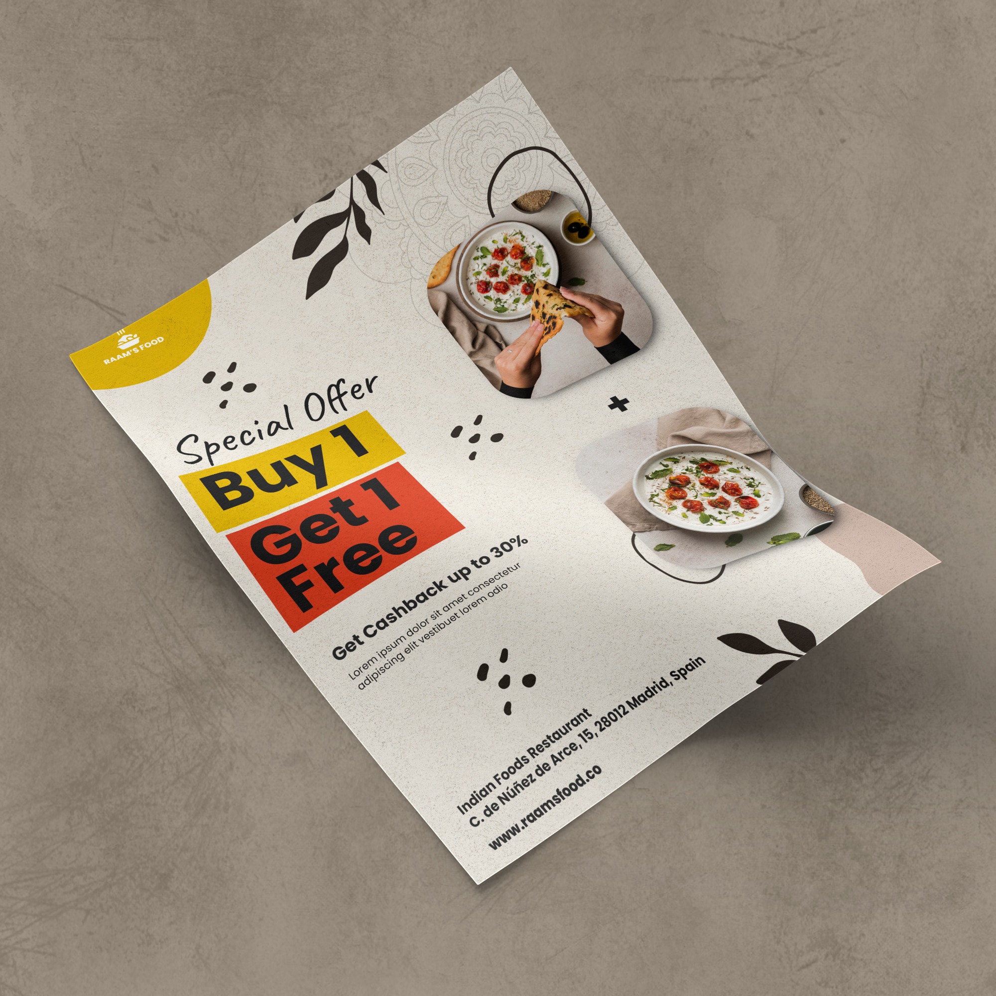  8.5 X 11 Inch (A4) Flyer - 90 GSM